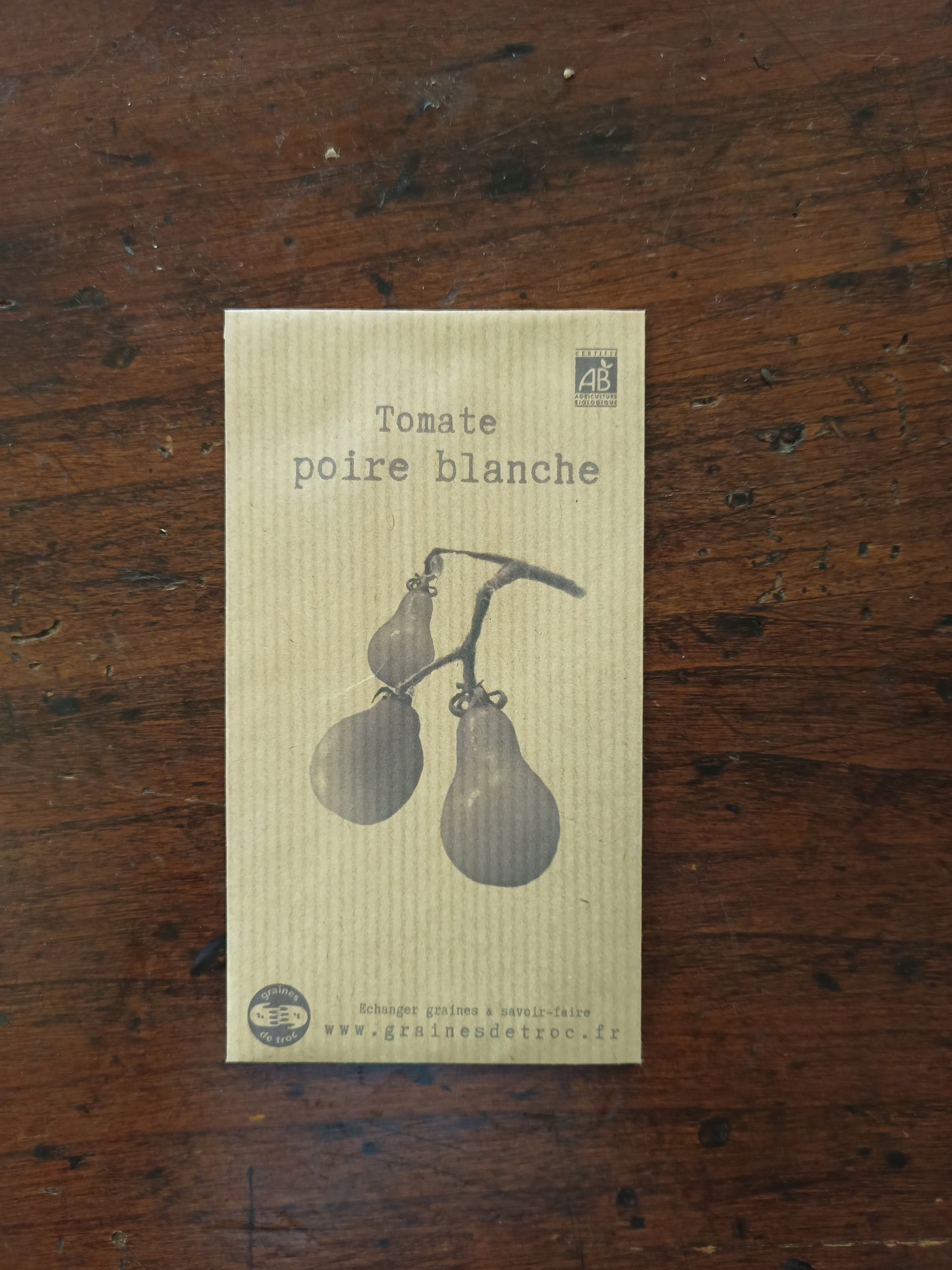 Tomate Poire blanche