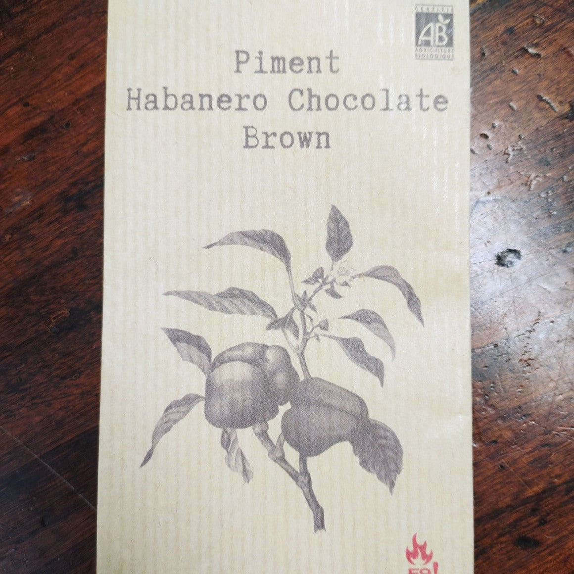 Piment Habanero Chocolate Brown La boutique Graines de Troc
