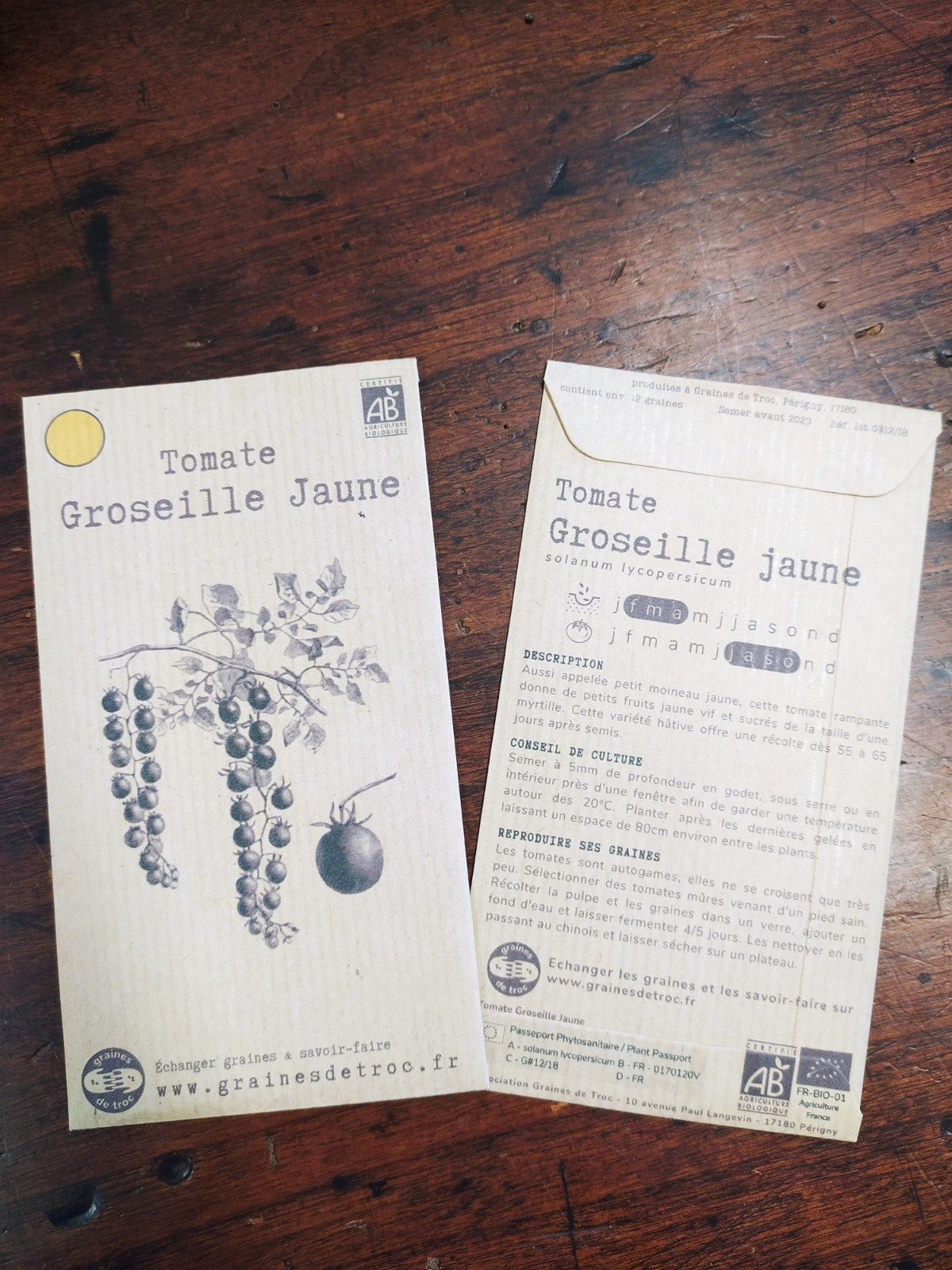 Tomate Groseille jaune
