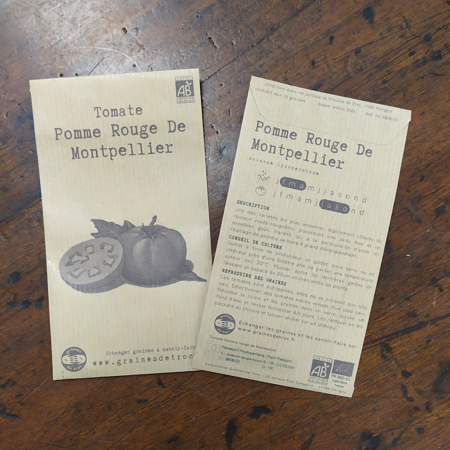 Tomate Pomme Rouge De Montpellier