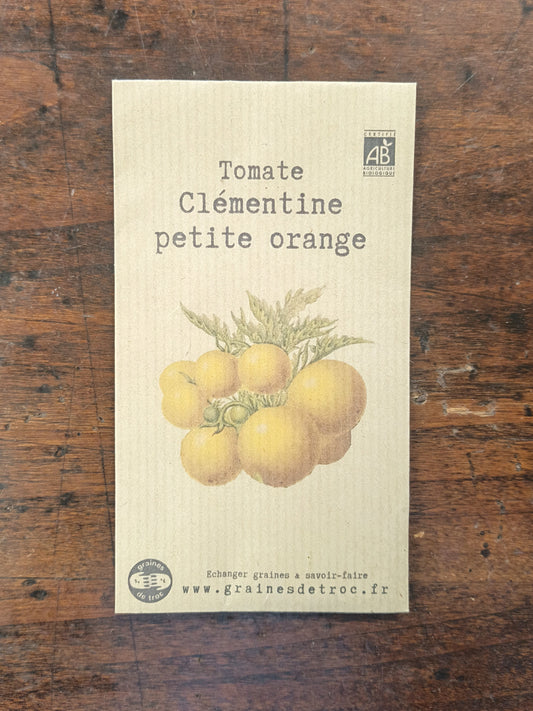 Tomate Clémentine petite orange