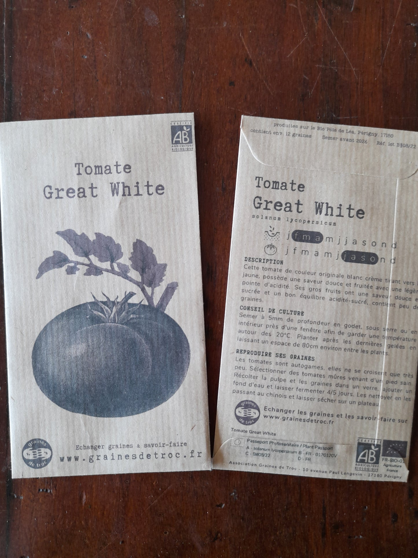 Tomate Great White