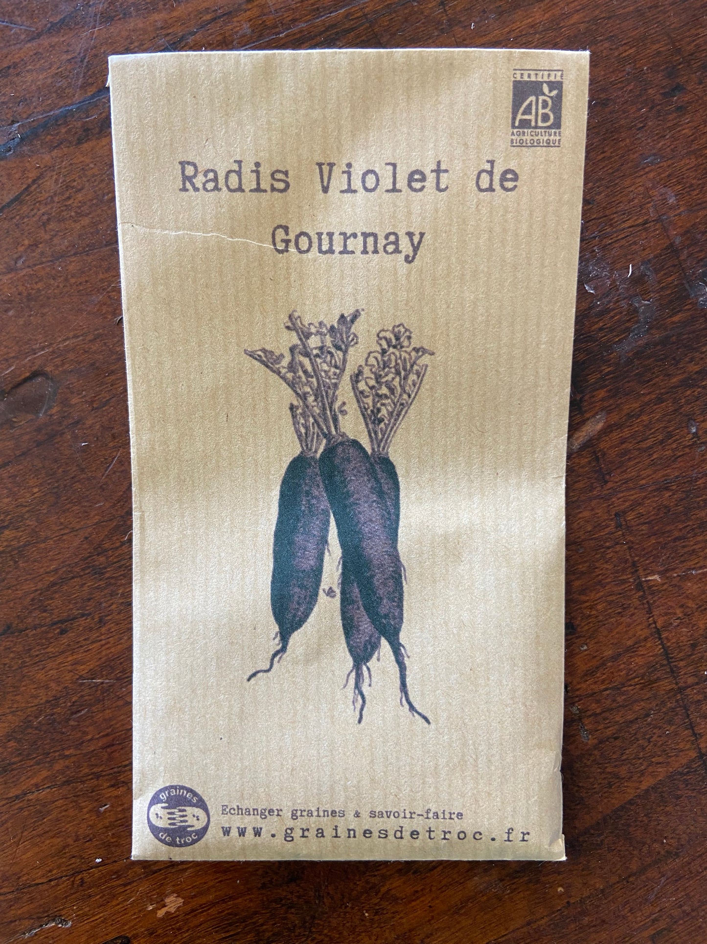 Radis violet de Gournay