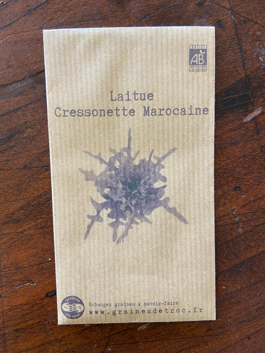 Laitue Cressonette Marocaine