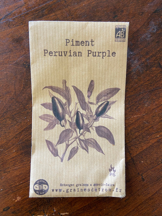 Piment Peruvian Purple