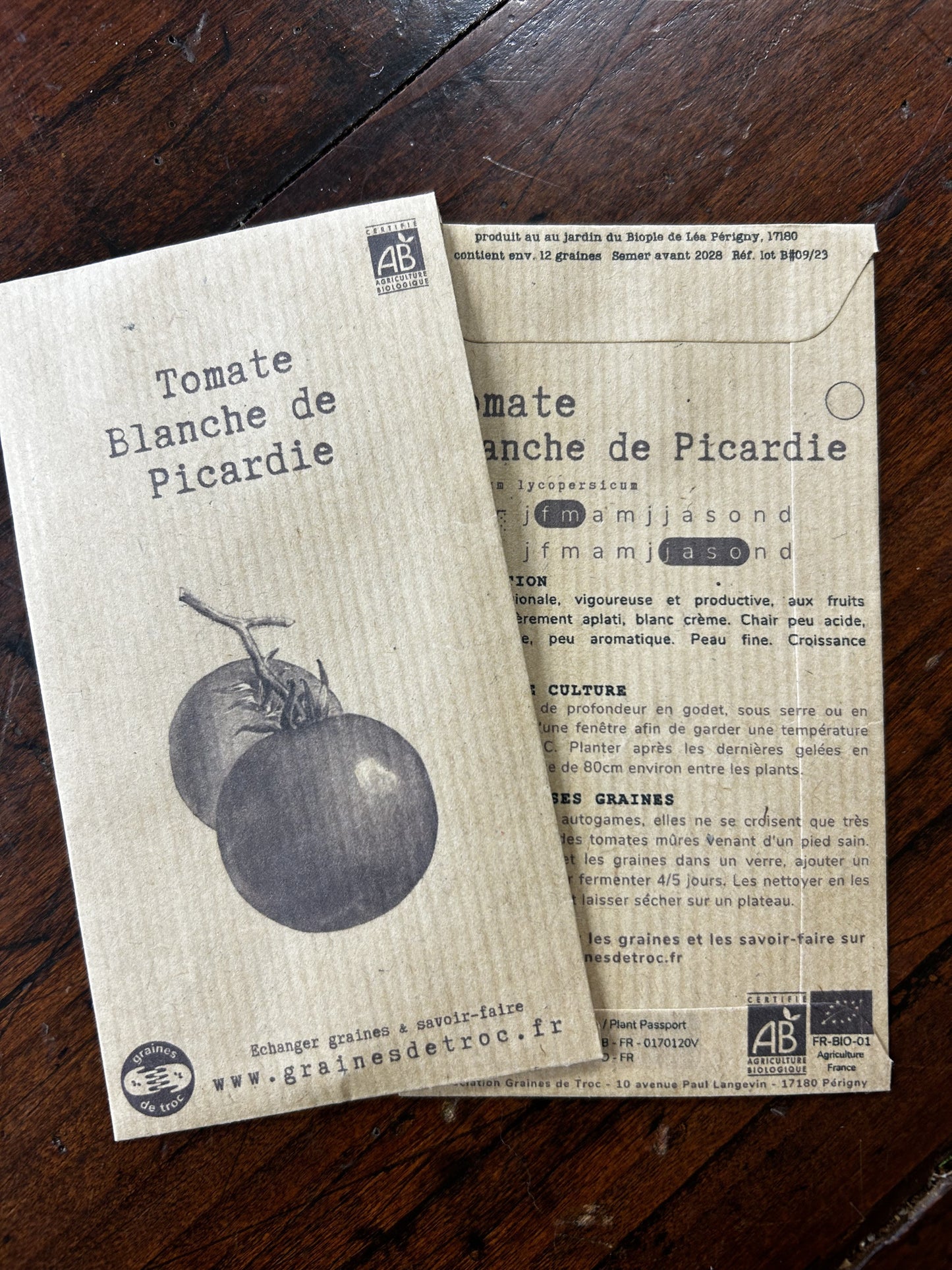 Tomate Blanche de Picardie