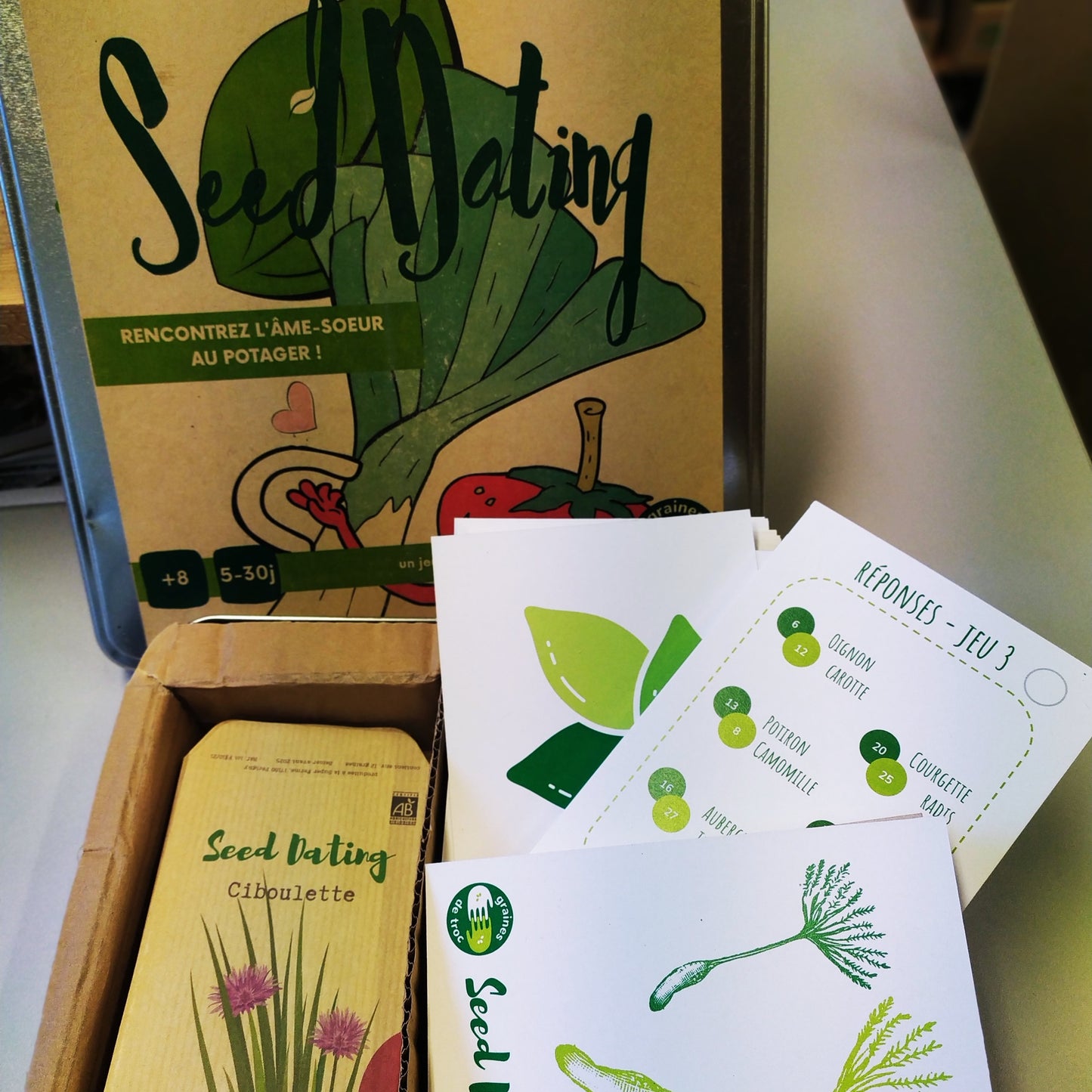 Coffret Seed Dating