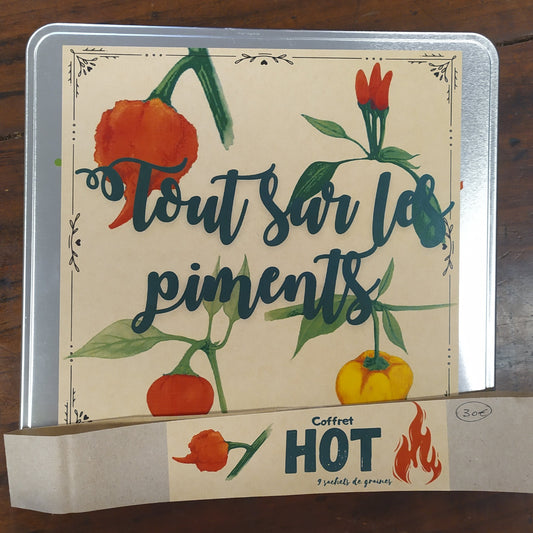 Coffret "Tout sur les piments"