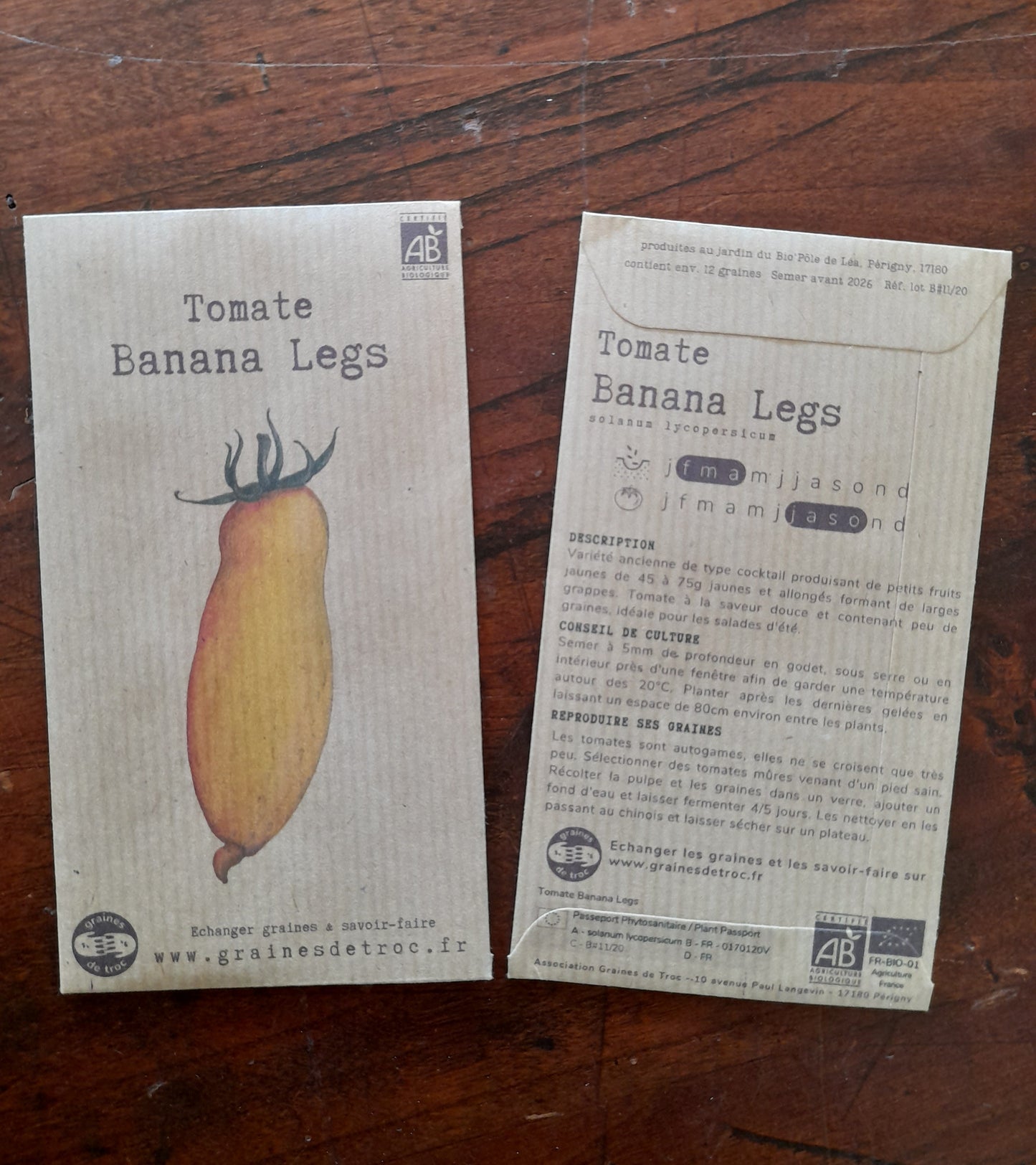 Tomate banana legs