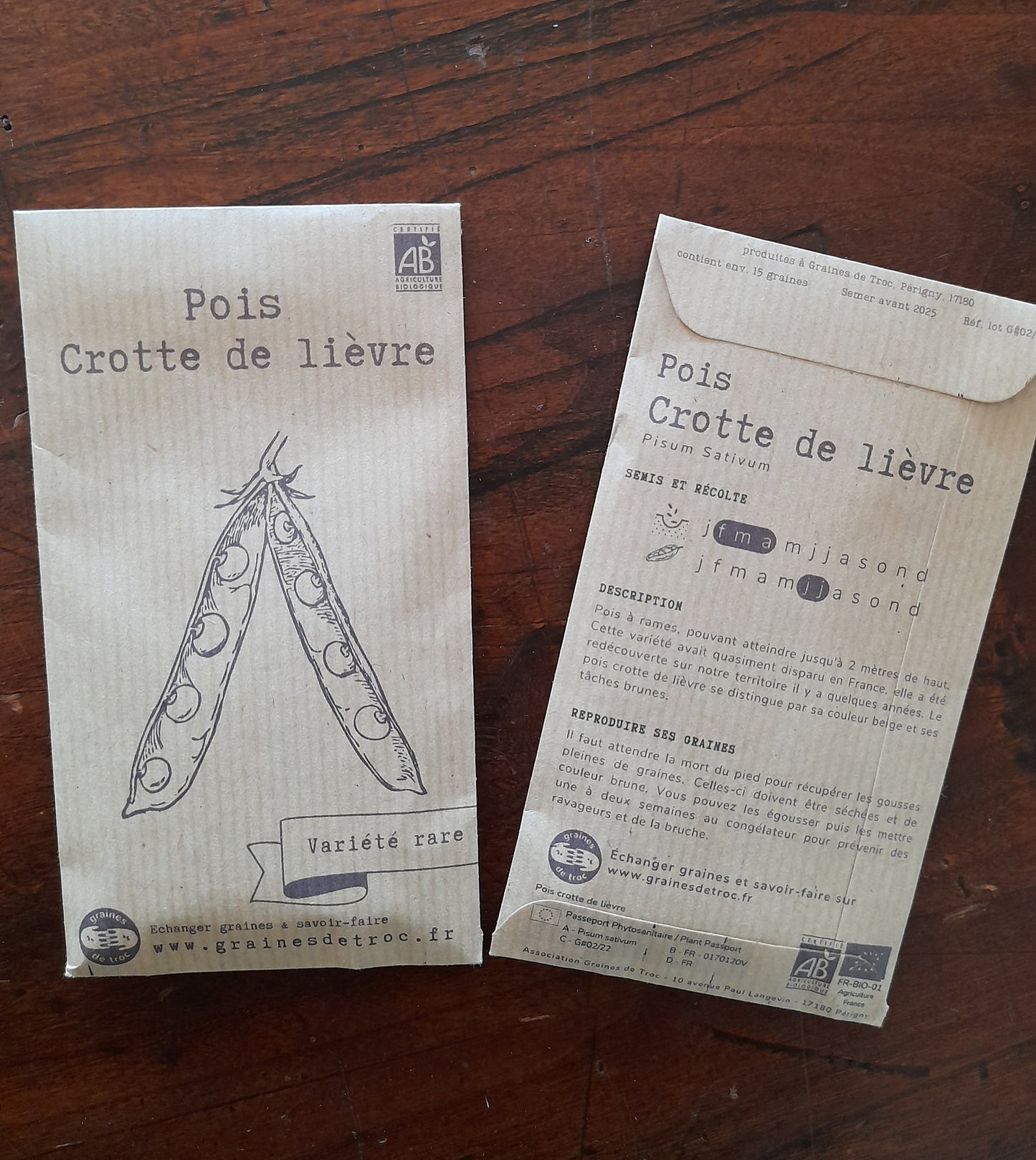 Pois Crotte de lièvre