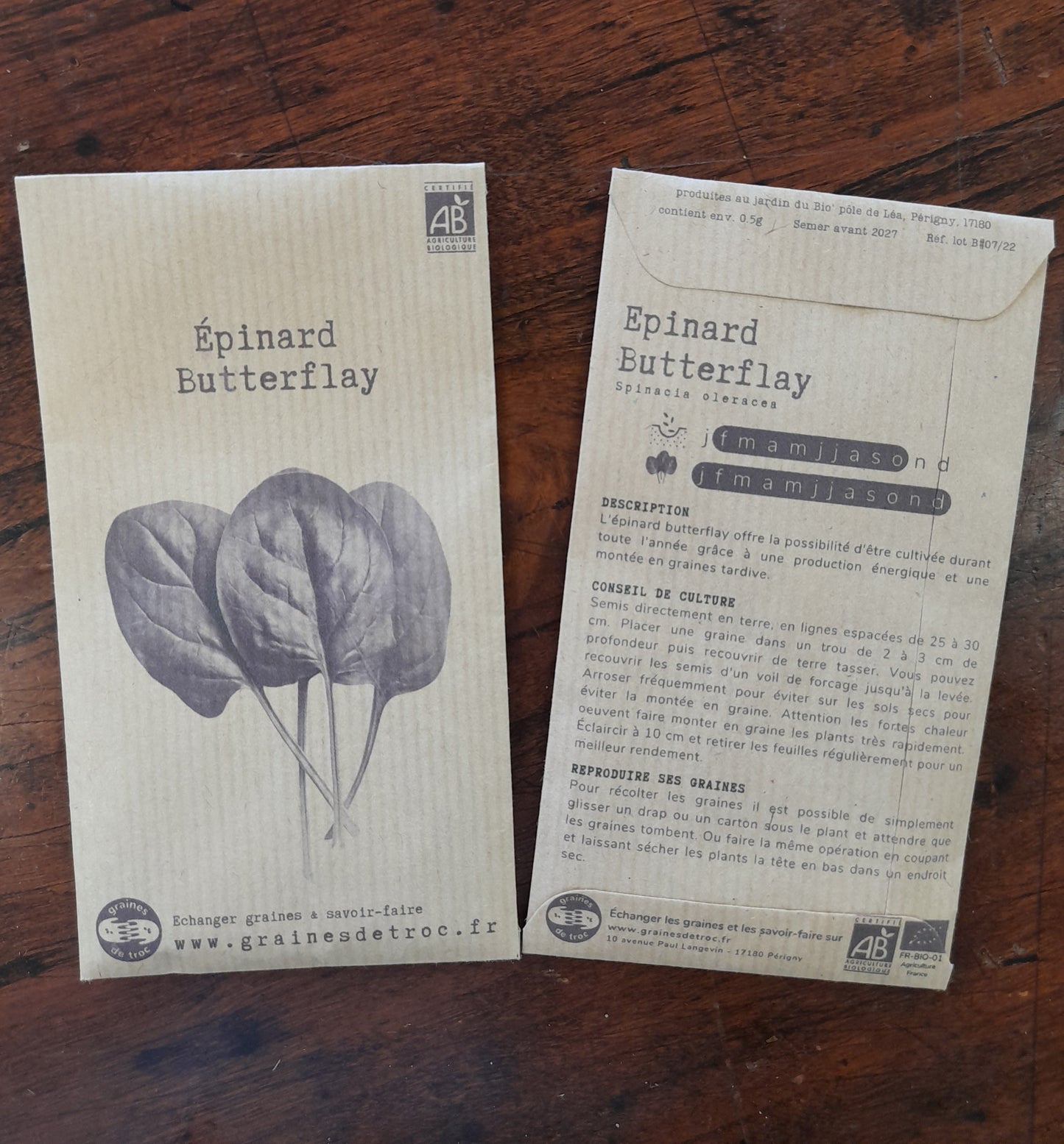 Epinard Butterflay