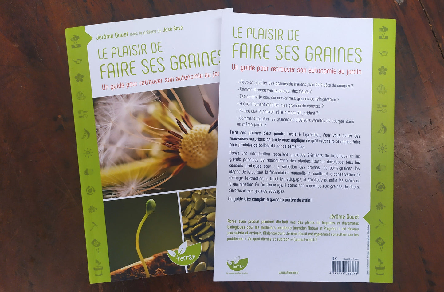  Les graines du jardin - Goust, Jérôme - Livres