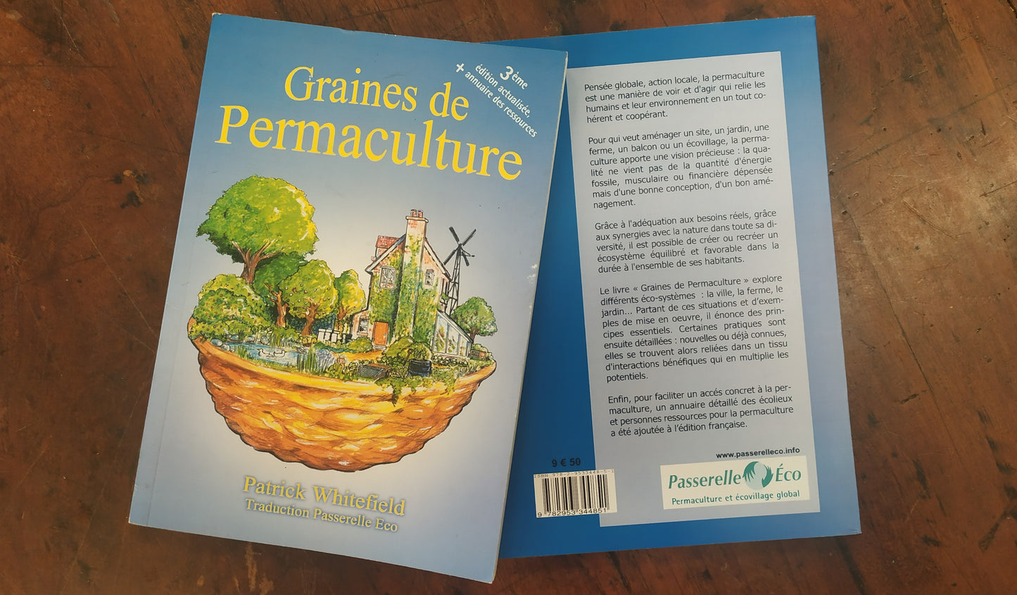 Graines de permaculture (3e édition), par Patrick Whitefield