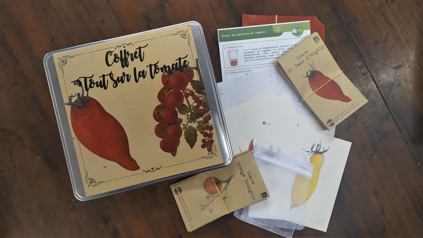 Coffret "Tout sur la tomate"