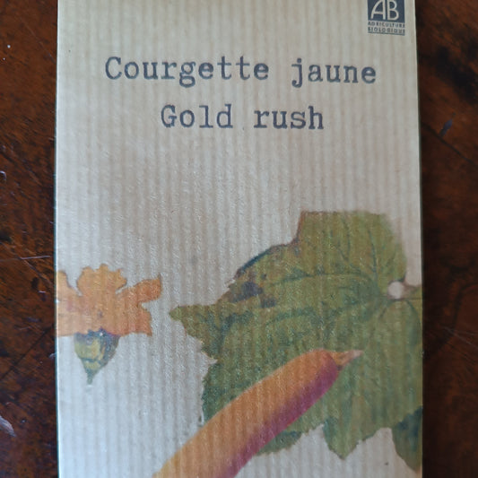 Courgette jaune Gold rush