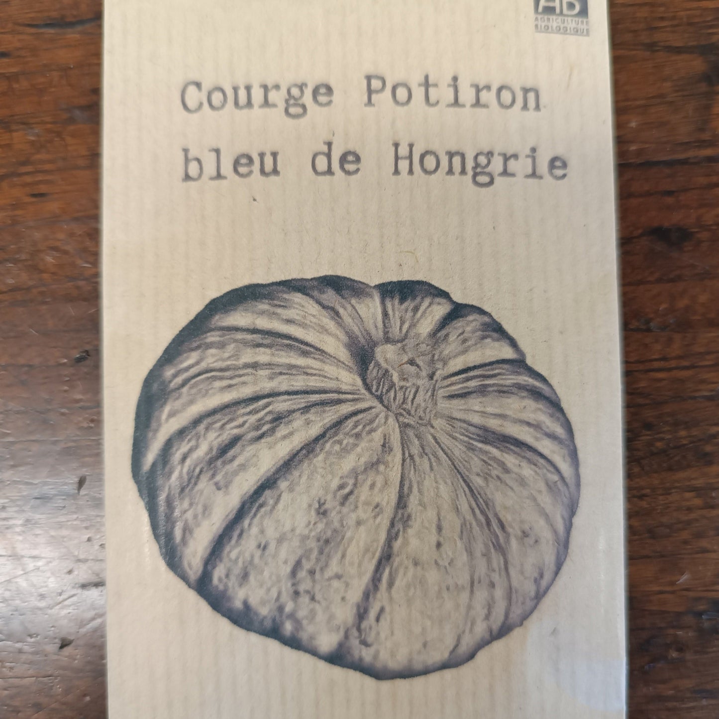 Courge Potiron Bleue de Hongrie