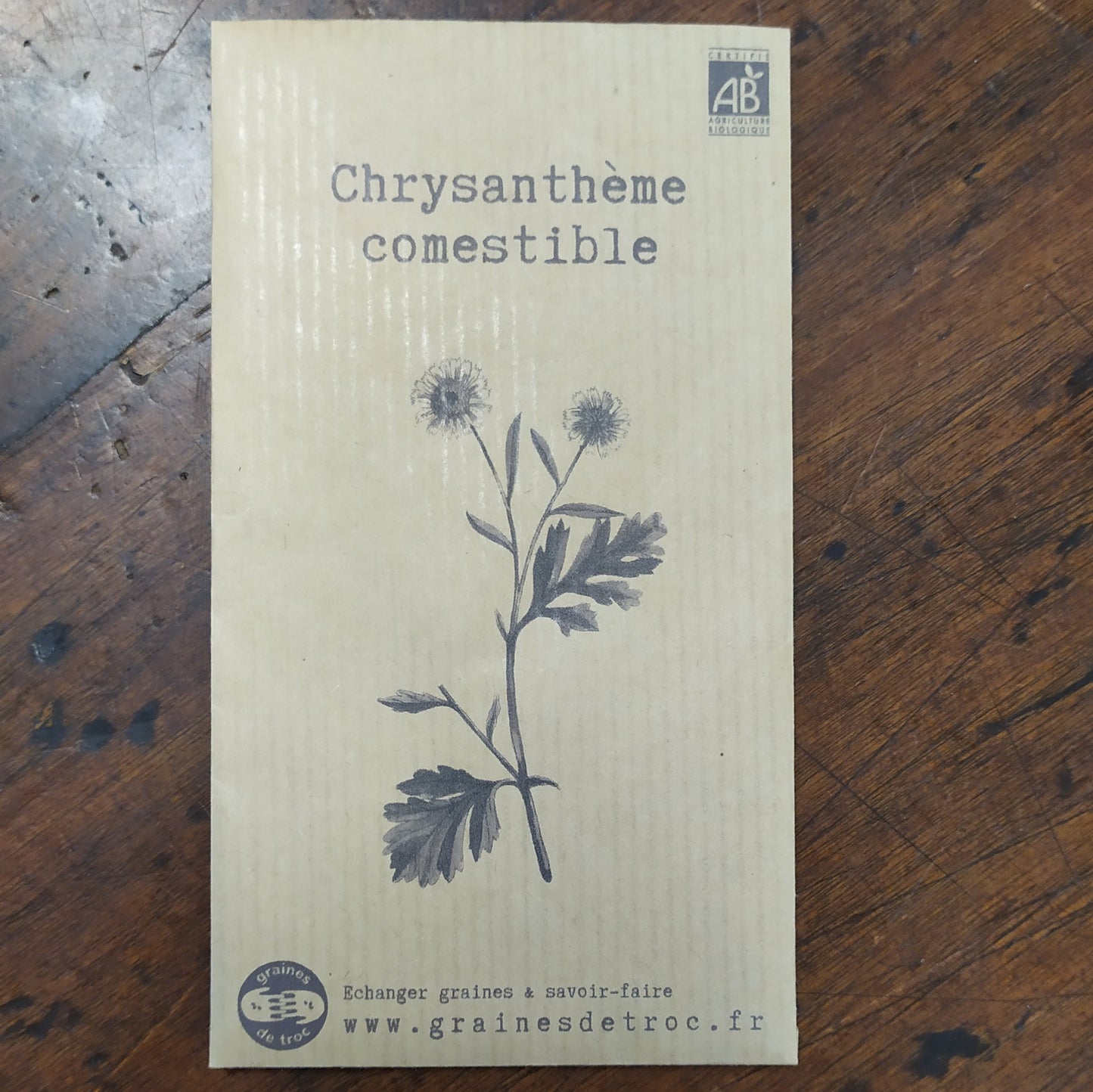 Chrysanthème comestible