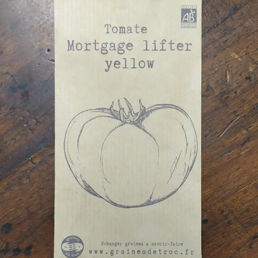 Tomate Mortgage lifter yellow