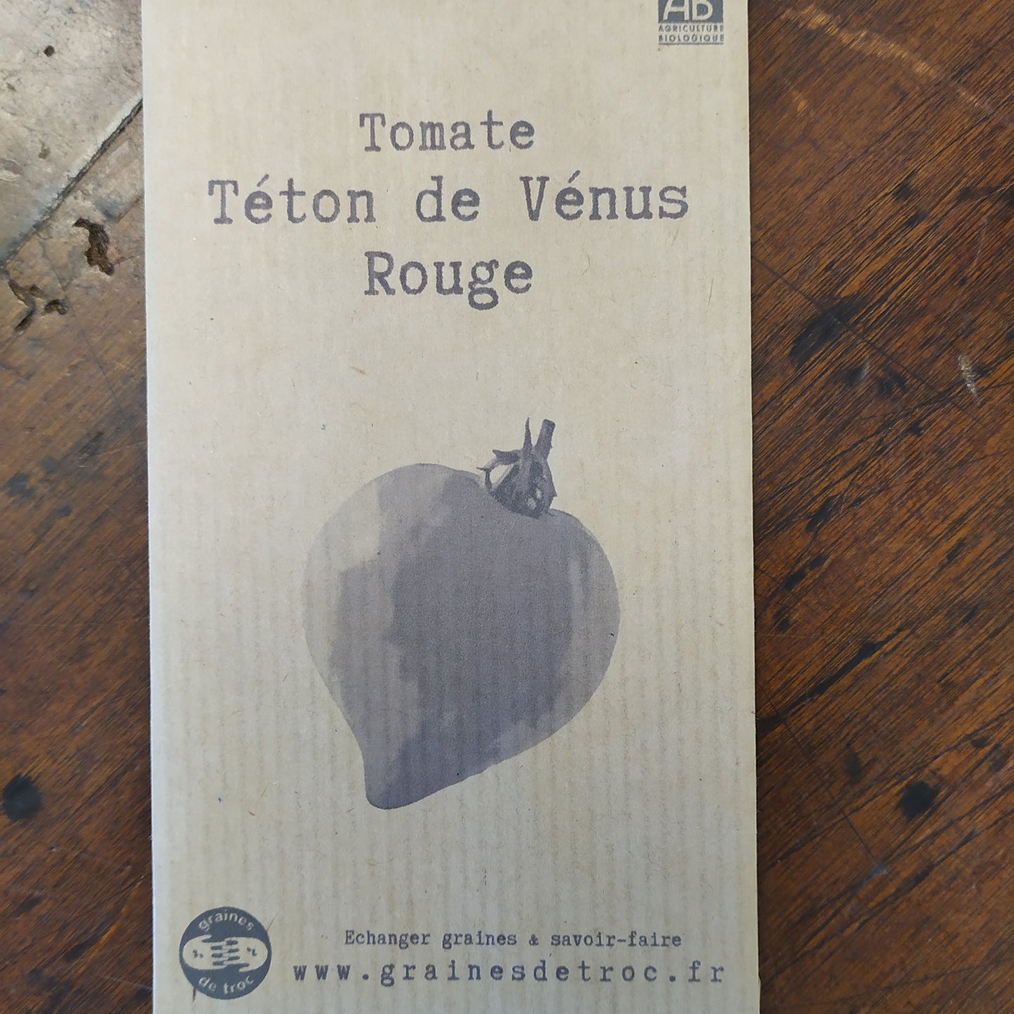 Tomate téton de Vénus rouge