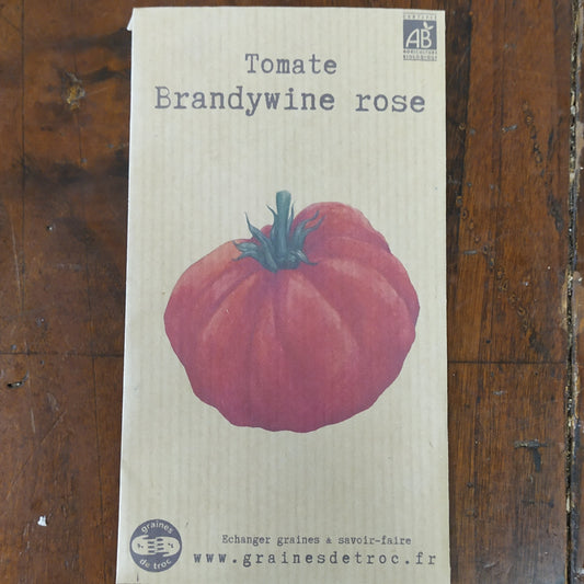 Tomate Brandywine rose